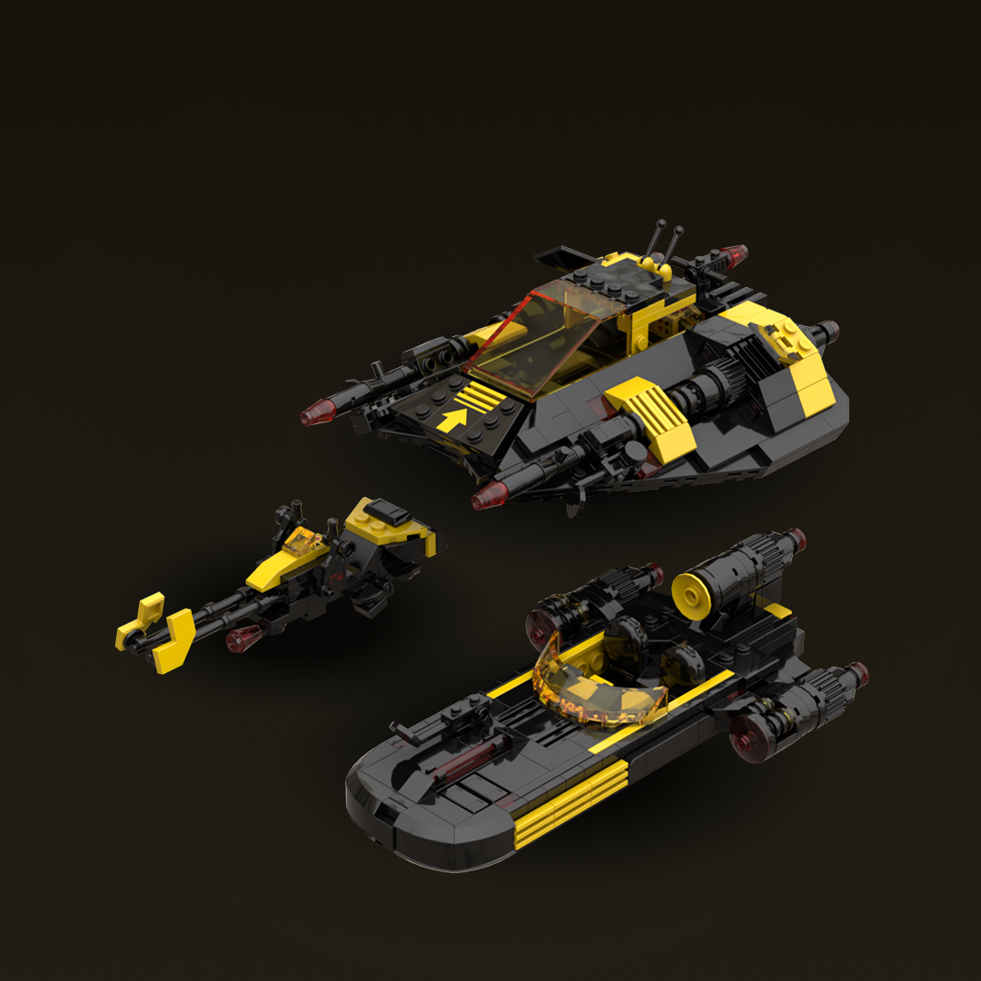 Blacktron Speeder Pack