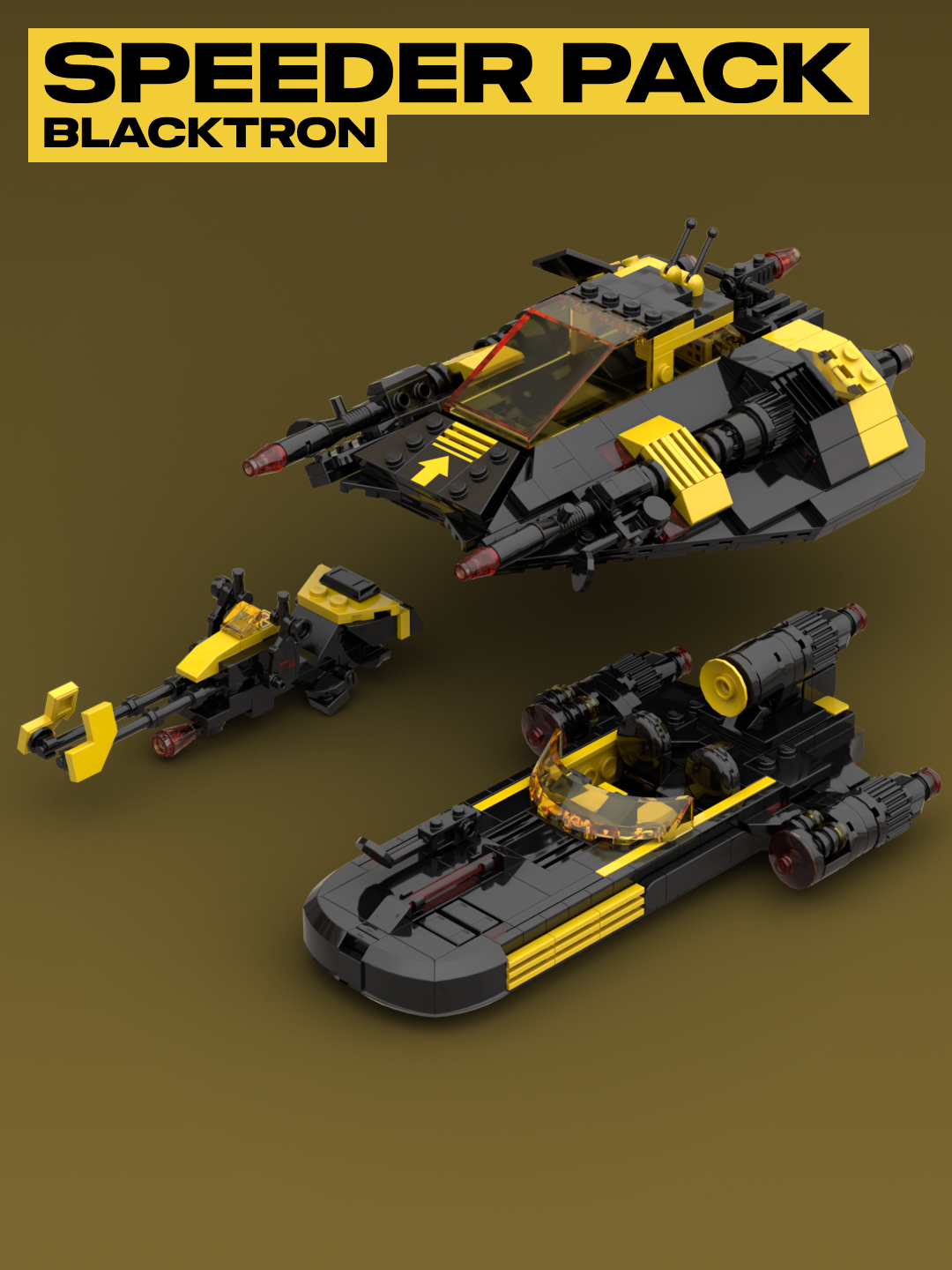 Blacktron Speeder Pack